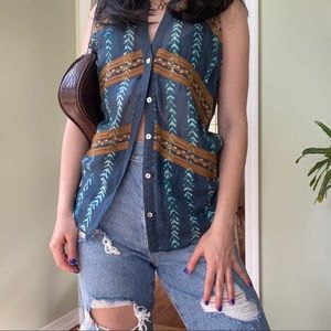 Anthropologie Button Down